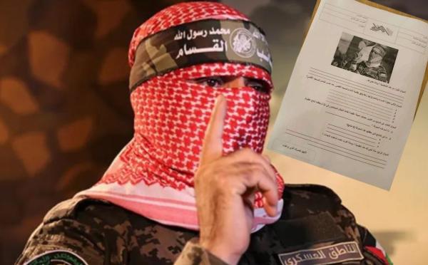 سابقة .. شخصية "أبو عبيـ.ـدة" موضوع امتحان للمستوى السادس الابتدائي (صورة)